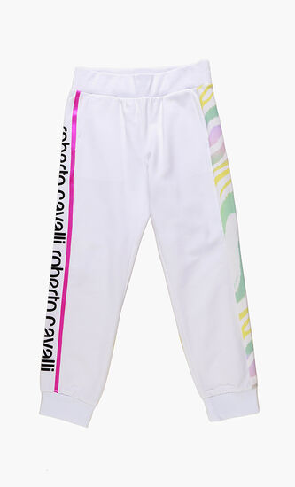 Logo Side Bands Trackpants