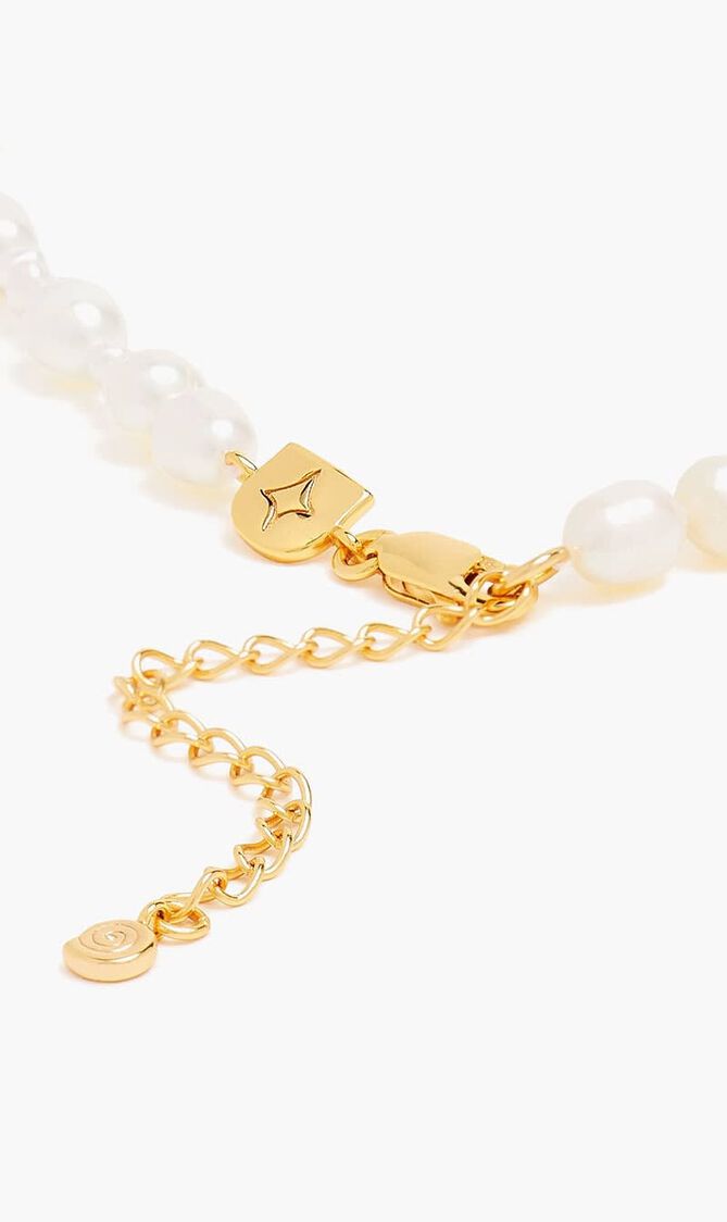 Serenity Pearl Beaded Necklace