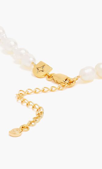 Serenity Pearl Beaded Necklace