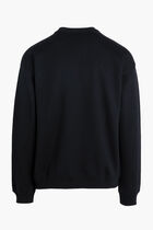 SWEATSHIRT TESSUTO FELPA GARZATA CON RICAMO MEDUSA A TRE FILI