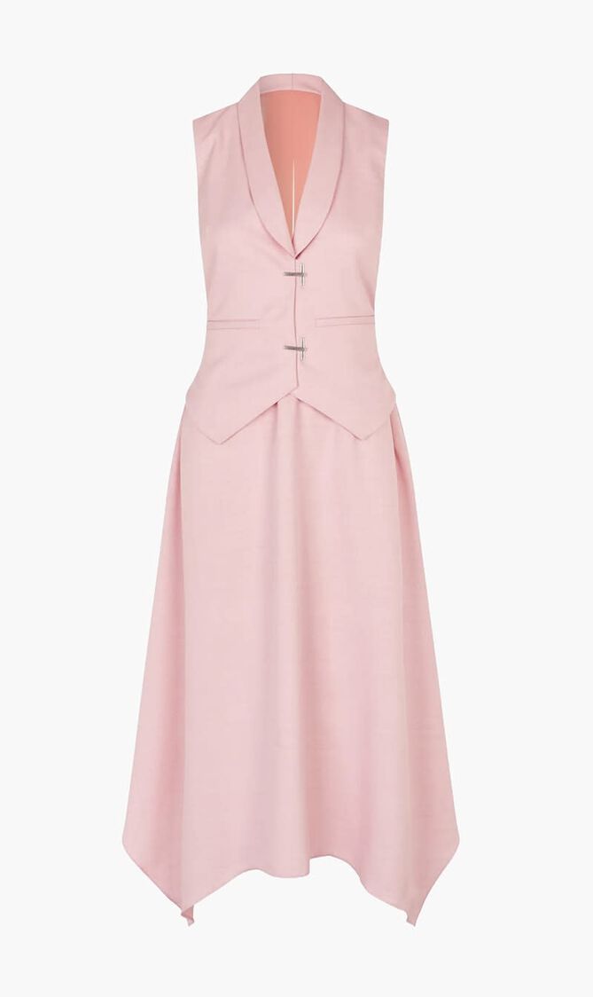 Tailored Handkerchief Dress