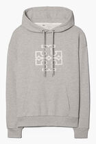 TORY SPORT FRENCH TERRY LOGO HOODIE