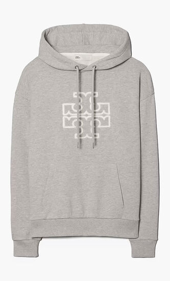 TORY SPORT FRENCH TERRY LOGO HOODIE