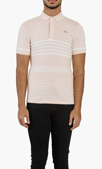 Regular Fit Stripes Polo Shirt