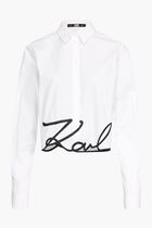 Cropped Signature Shirt
