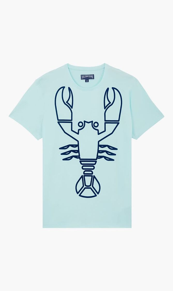 Velvet Flocked Lobster T Shirt