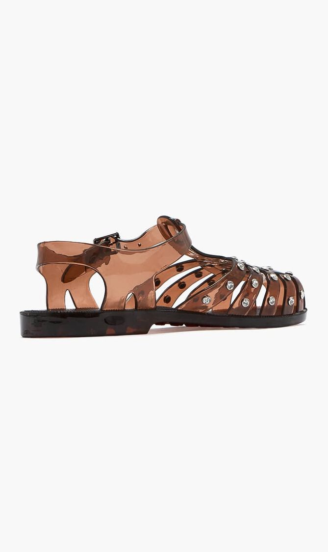 RHYS JELLY SANDAL WITH CRYSTAL
