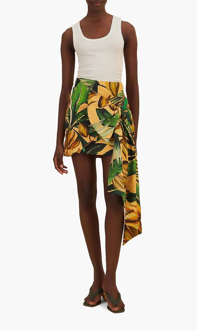 Banana Embroidered Tank Top