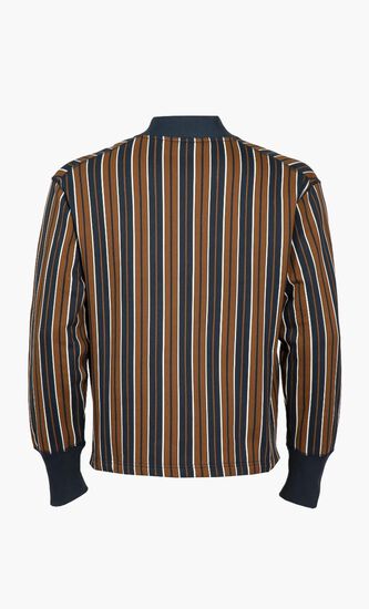 Striped Long Sleeve Jacket