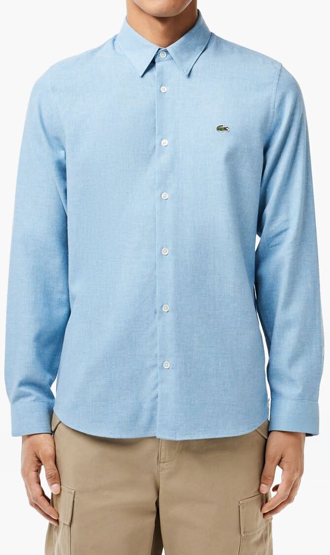 Slim Fit Recycled Cotton Shirt