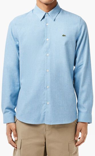 Slim Fit Recycled Cotton Shirt