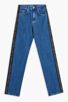 KLJ HR STRAIGHT LOGO DENIM