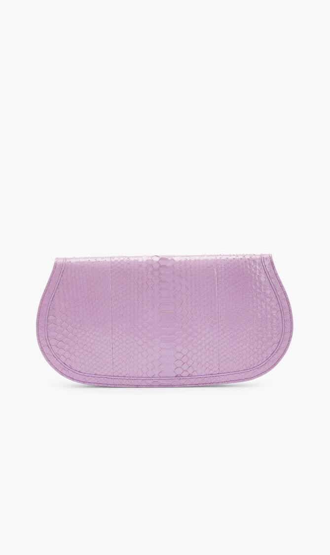 BAG GRECA GODDESS LARGE CLUTCH PYTHON