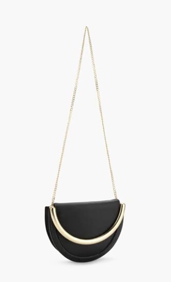 Norma Crescent Clutch