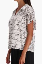 COTTON VOILE BLOUSE
