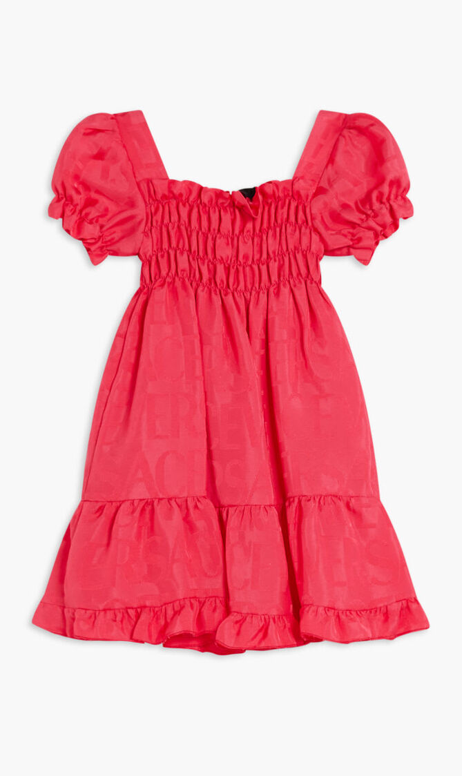 DRESS VERSACE ON REPEAT KIDS JACQUARD EVER SATIN