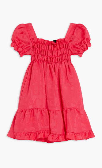 DRESS VERSACE ON REPEAT KIDS JACQUARD EVER SATIN