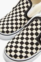 TD CLASSIC SLIP-ON BLK WHTCHCKERBO