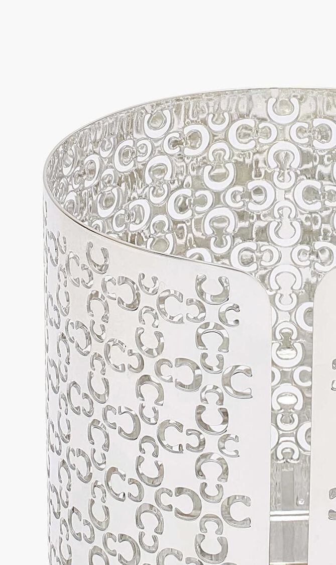 Iconik Candle Holder Silver Plated