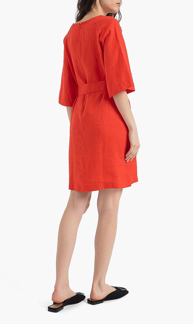 Linen Short Dress