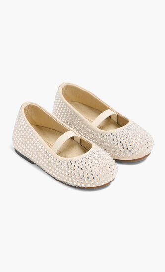 Crystal Ballet Flats