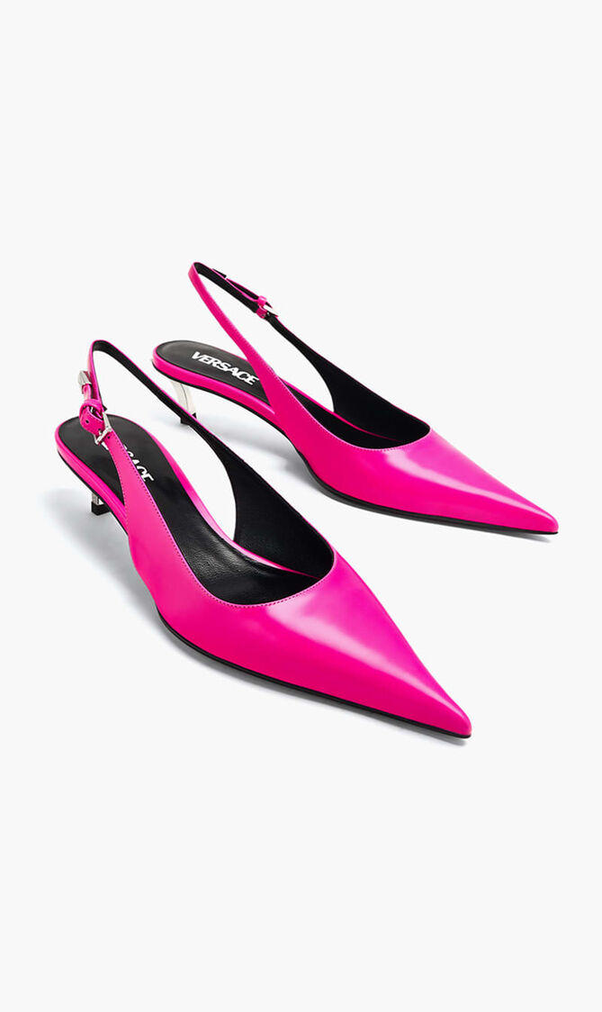 Pin Point Slingback Pumps