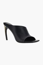 Curved Heeled Sandals