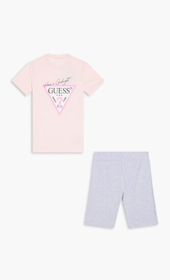 Logo T-shirt and Shorts Set