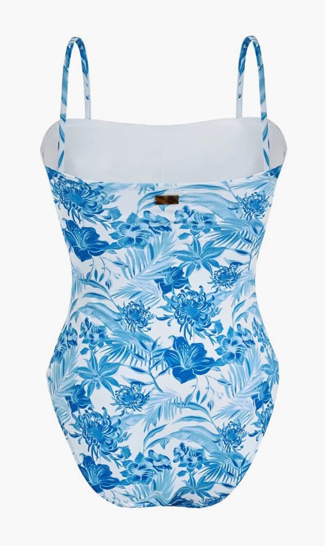 Tahiti Flowers One Piece Swimsuit