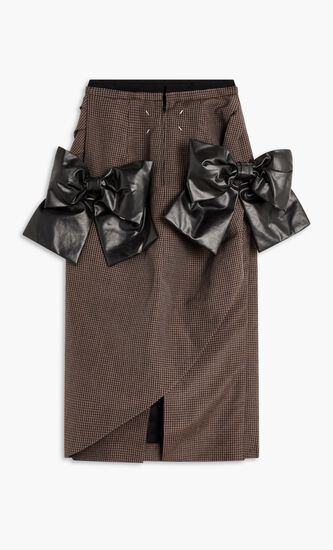 BROWNS MIDI SKIRT
