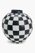 LOB DAMIER VASE - X-LARGE