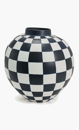 LOB DAMIER VASE - X-LARGE