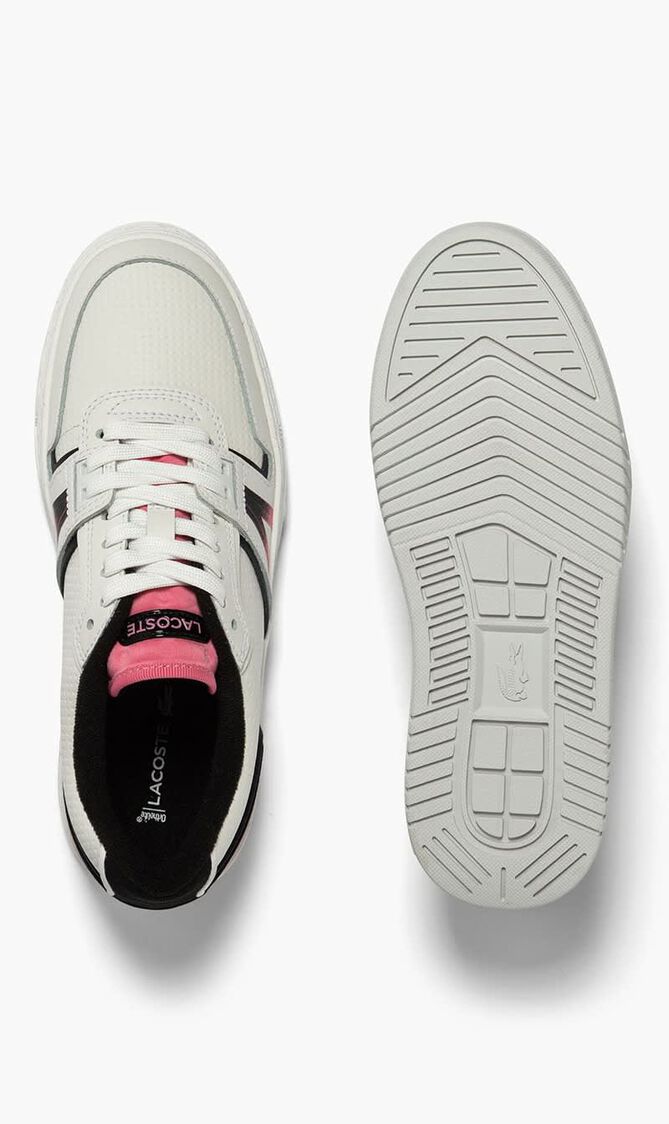 L001 Leather Heel Pop Trainers