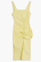 GATHERED STRETCH DRESS