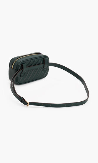 Quilted Twill Small Belt Bag