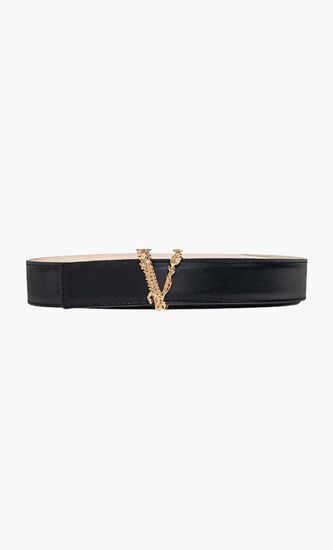V Logo Belt