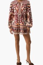 Toucans Scarf Mini Dress