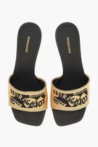 Zenobia 55 Logo Jacquard Mules