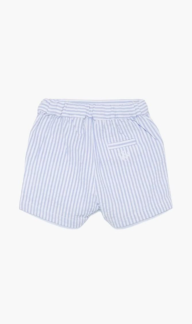 Stripee Cotton Shorts
