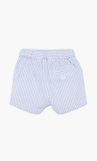 Stripee Cotton Shorts