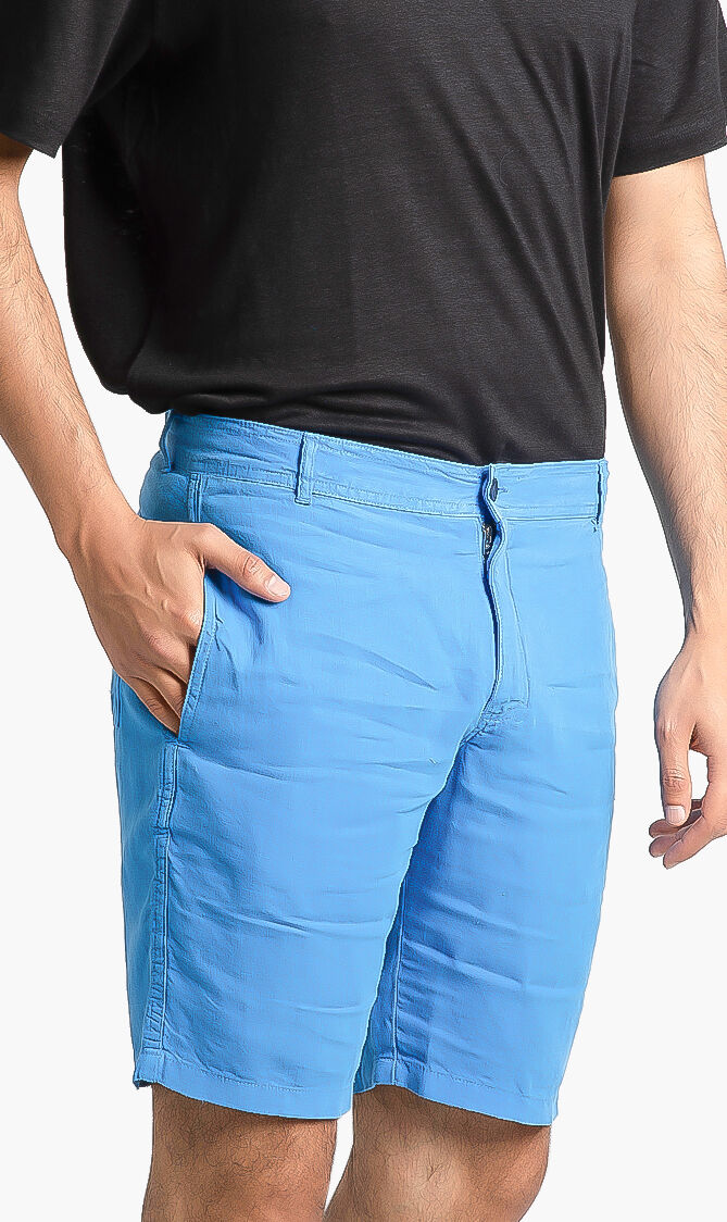 برمودا بارون من الكتان وقماش تشينو