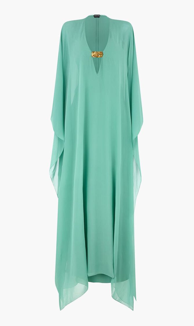V-neck Kaftan Dress