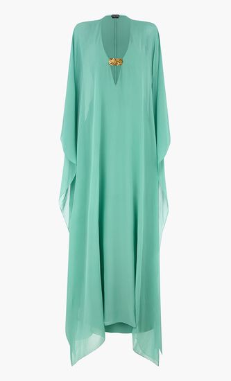 V-neck Kaftan Dress