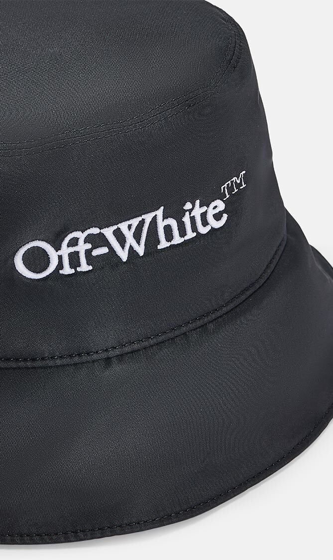 BKSH BUCKET HAT NYL BLACK WHITE