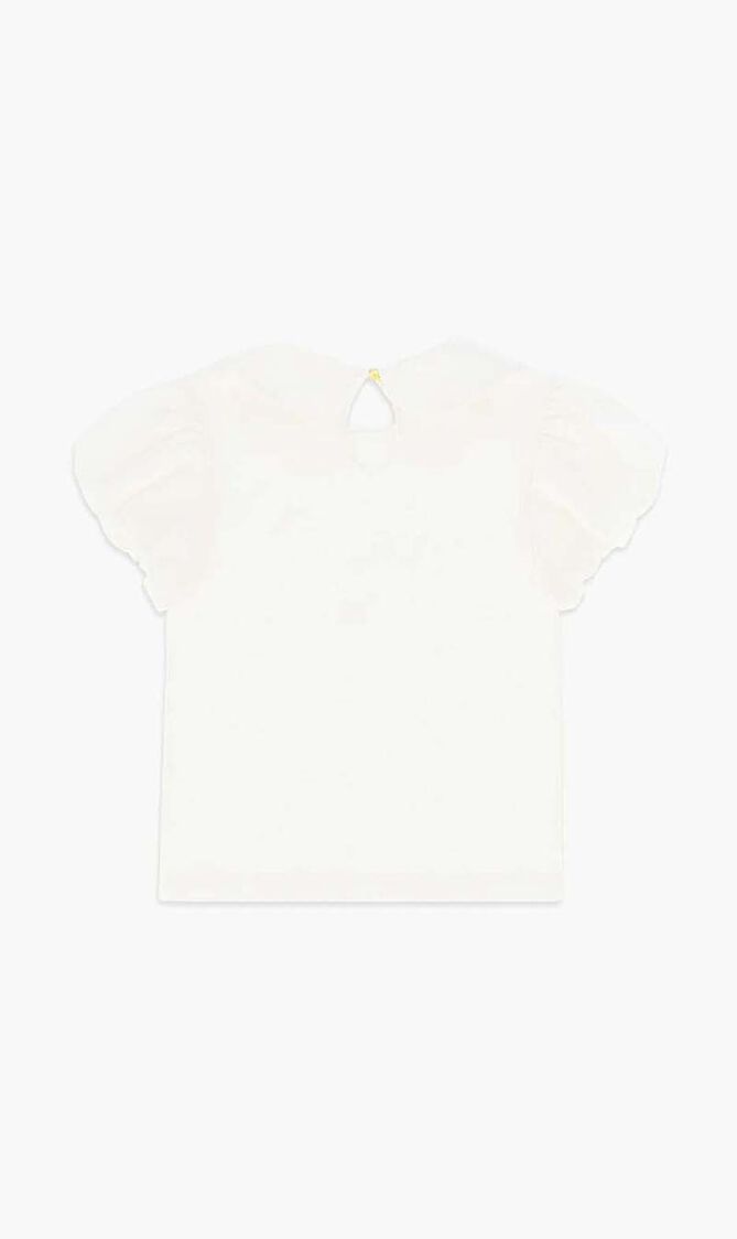 Mallory Snowdrop Bow Top