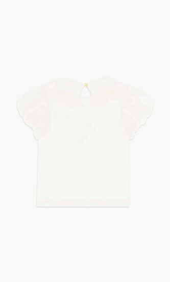 Mallory Snowdrop Bow Top