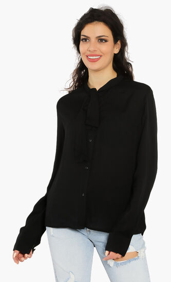 Plain Long Sleeves Shirt