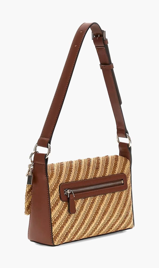 SIMONA FLAP SHOULDER BAG NTC