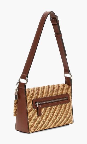 SIMONA FLAP SHOULDER BAG NTC