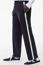 Straight Fit Contrast Stripe Chinos